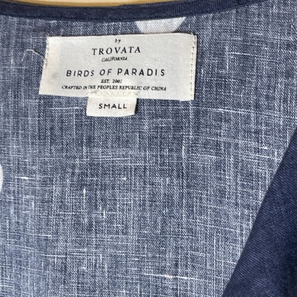 Navy Polka Dot Women's Top - Picture 3 of 9